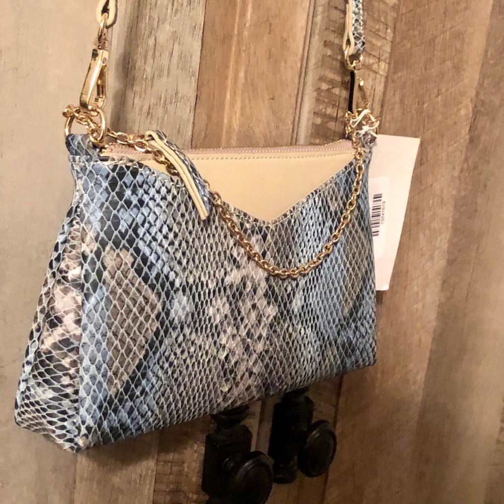 NWT Gorgeous Snakeskin Crossbody